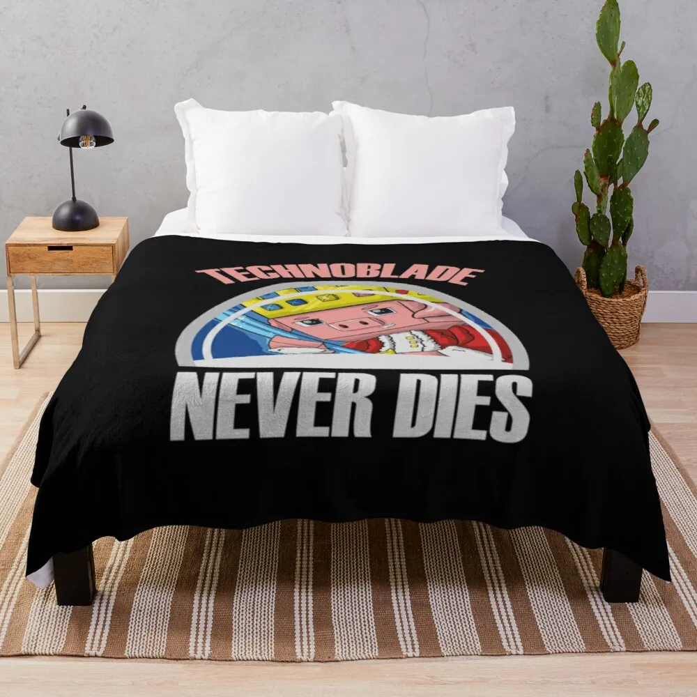 technoblade never dies Throw Blanket Thin Blanket