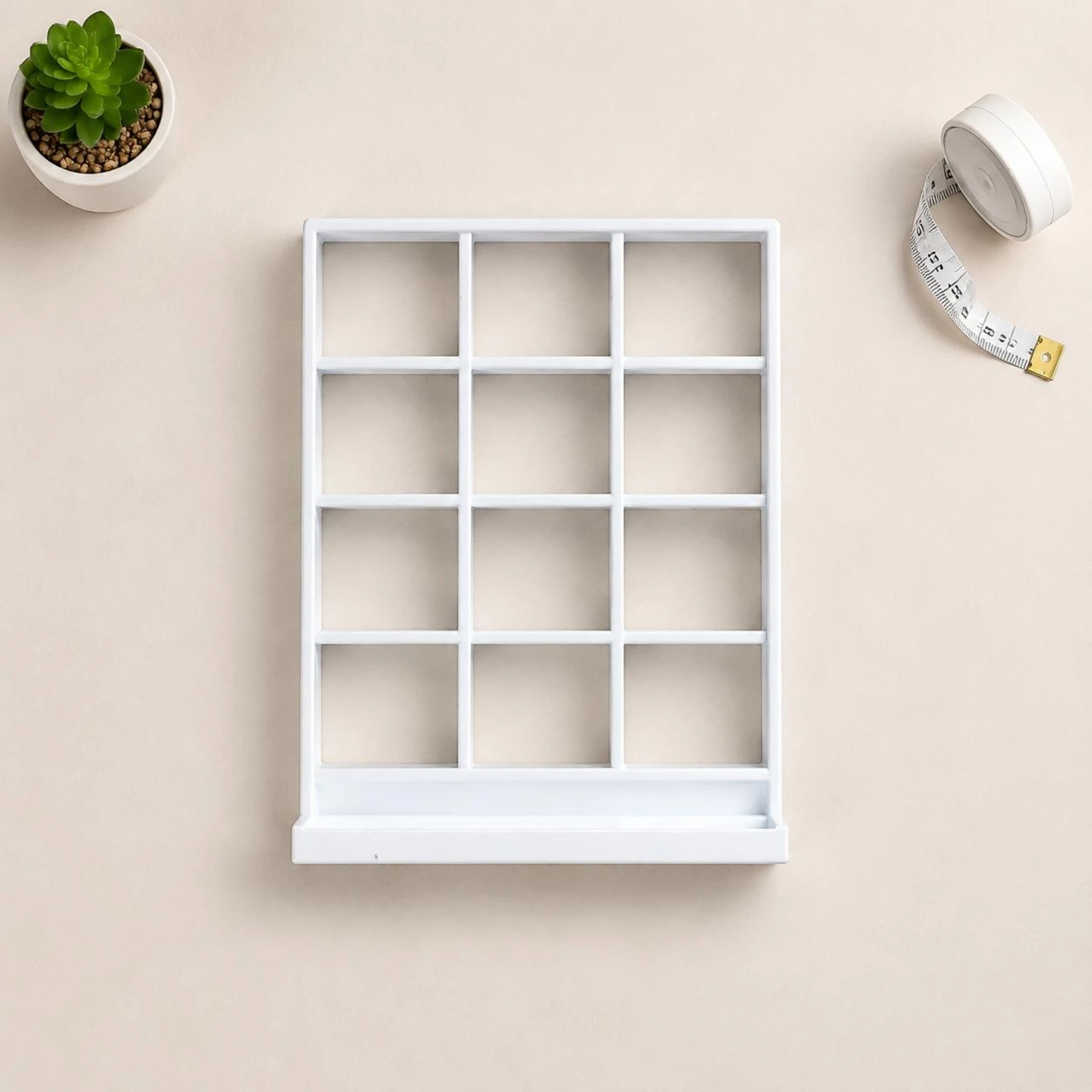 

Miniature Window Frame Rectangular Dollhouse Model Window Home Decoration Unobstructed Grid Clean-Edged