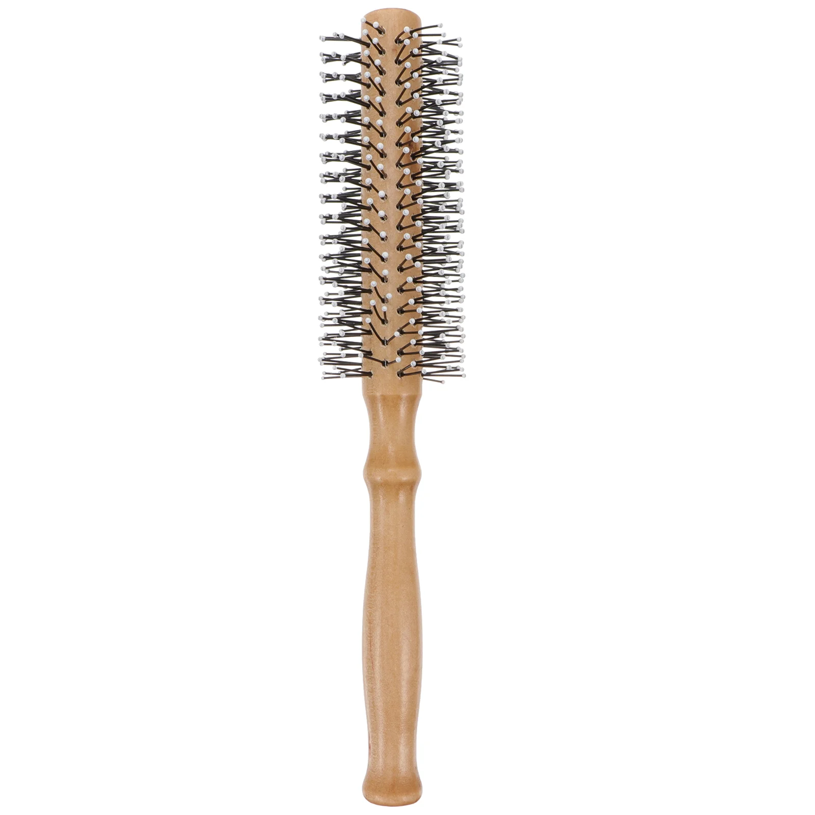 

Hairdressing Wooden Roller Comb Hairbrush Major Lotus Tree Styling Miss Women's Combs Round