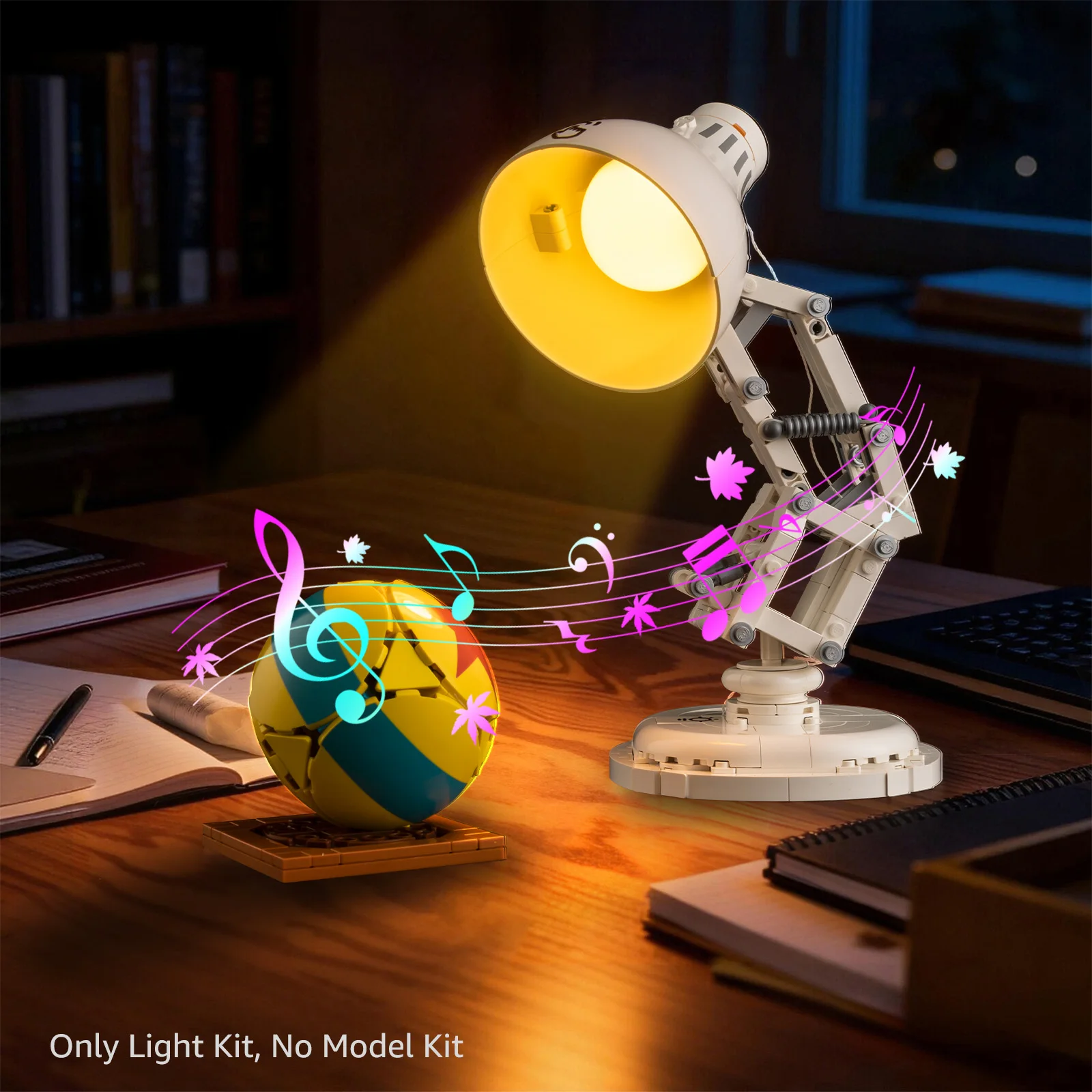 LED-Lichtset 21357 geeignet für LEGO Luxo Jr. Bausteine DIY-Lampenspielzeug (Modell nicht enthalten)