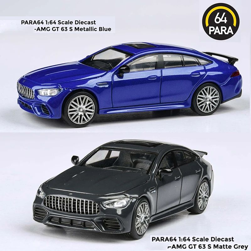 Coche de juguete de aleación fundido A presión, escala 1/64 A GT 63 S, 3 pulgadas, regalo de colección, nuevo