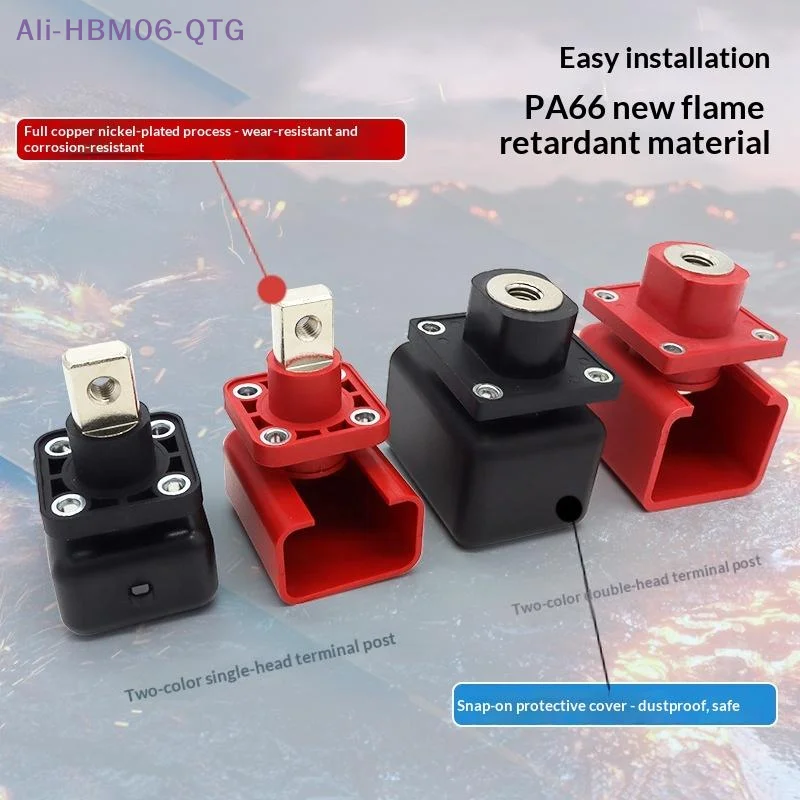 Hot 1Set Battery Storage Terminal Post 100A 120A All-Copper Lithium Battery Energy Storage Terminal Battery Connector