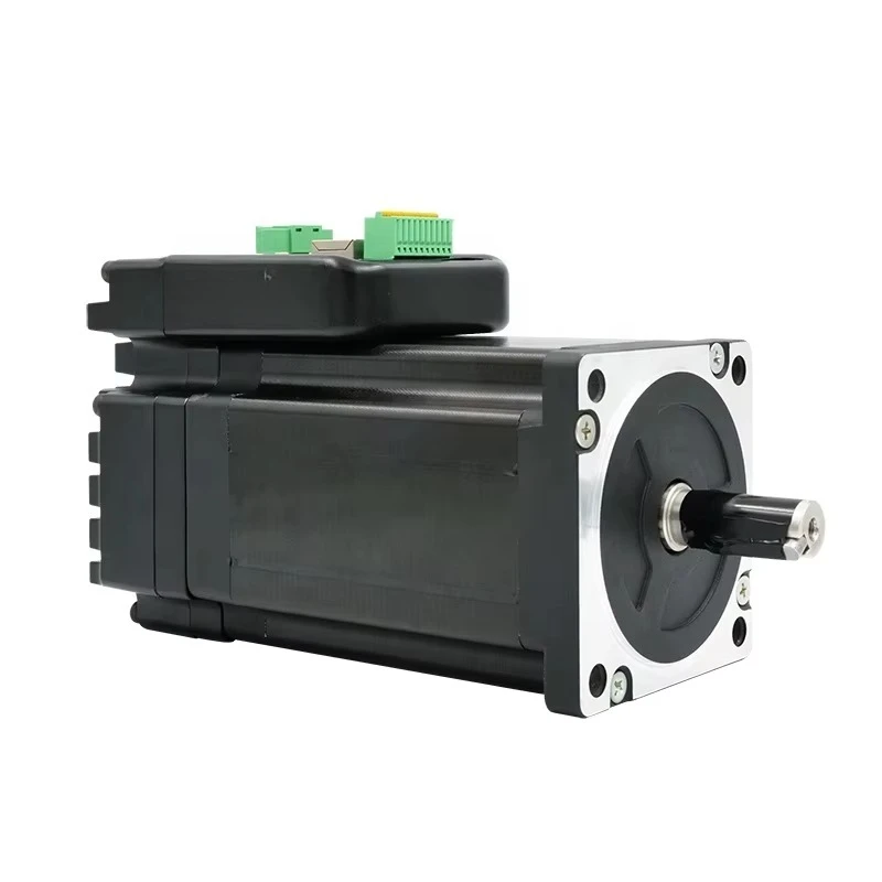 IHSS86-80-100-RC 9.5N.m Nema34 80VDC 6A Integrated CANopen Modbus-RTU Closed Loop Stepper Motor