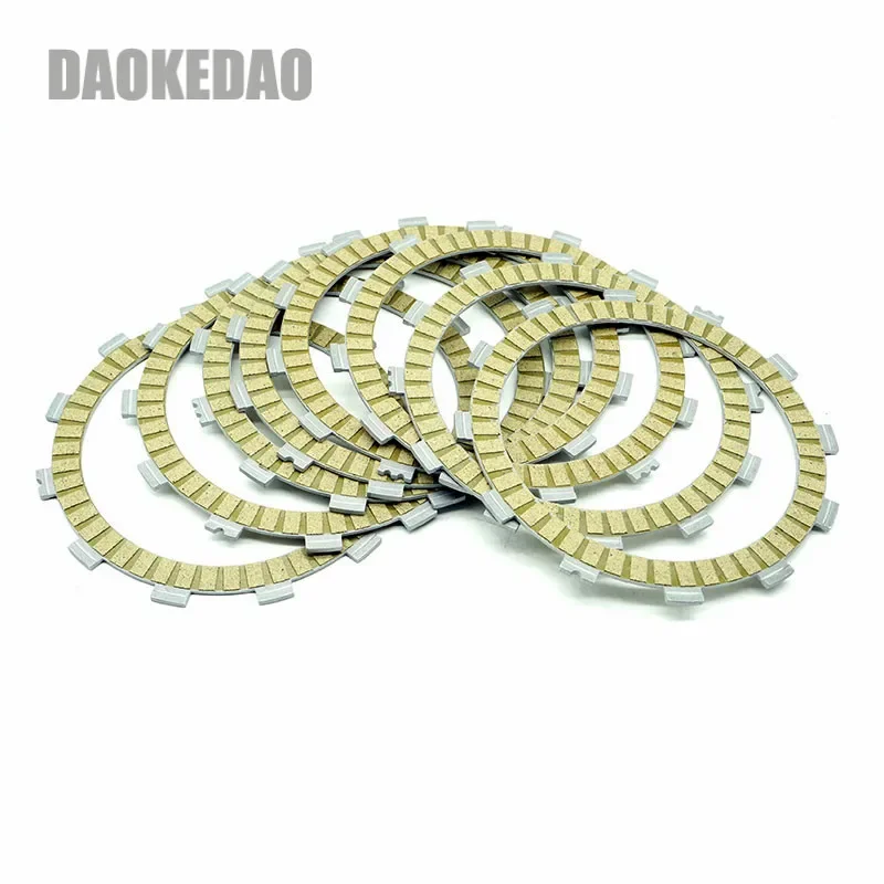 For Yamaha Bulldog BT1100 BT 1100 2002-2008 Motorcycle Clutch Friction Disc Plate Kit 8 Pieces