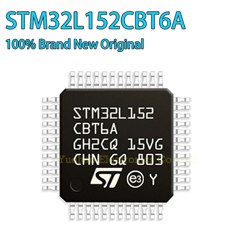 

STM32L152CBT6A STM32L152CBT6 STM32L152CB STM32L152 STM STM32 STM32L новый оригинальный IC MCU LQFP-48