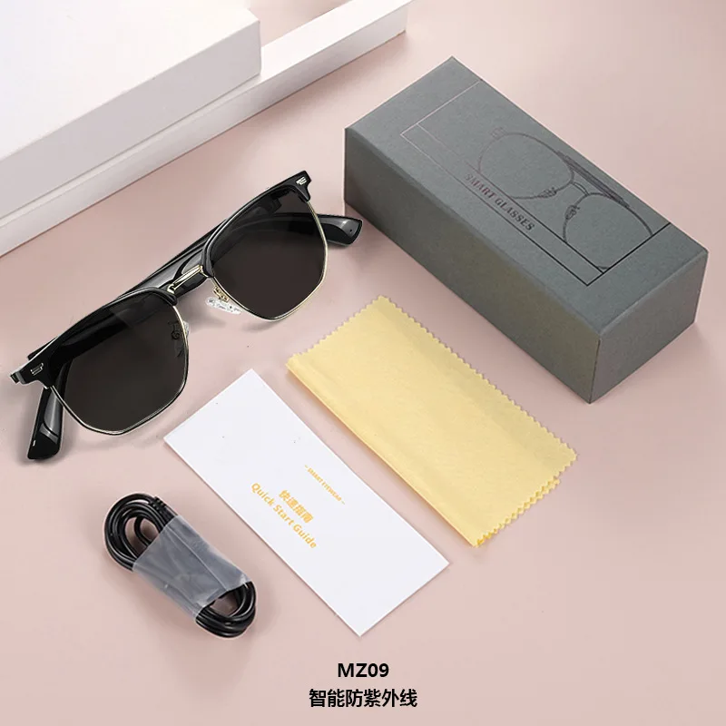 ZECAA Smart Touch Беспроводная Bluetooth Интеллектуальная аудиогарнитура Очки Bluetooth Smart Touch Носимая гарнитура Аудиоочки