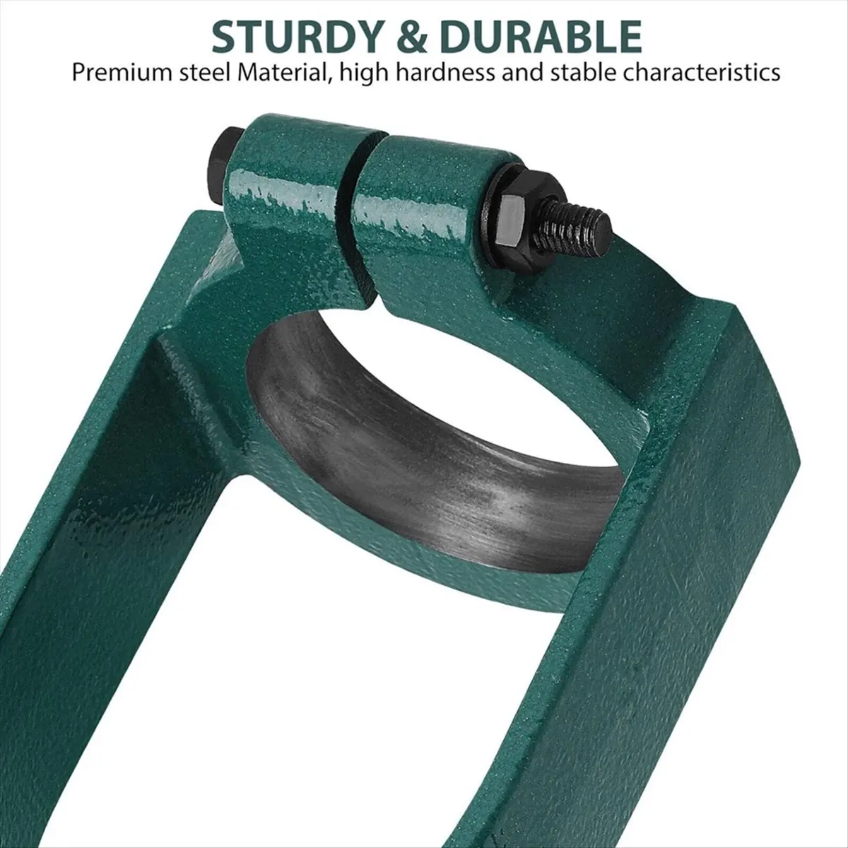 A58Z Square Hole Drill Bit Adapter Drill Attachment for Table Drill Non-Slip Square Hole Hand Drills Fixing Bracket White