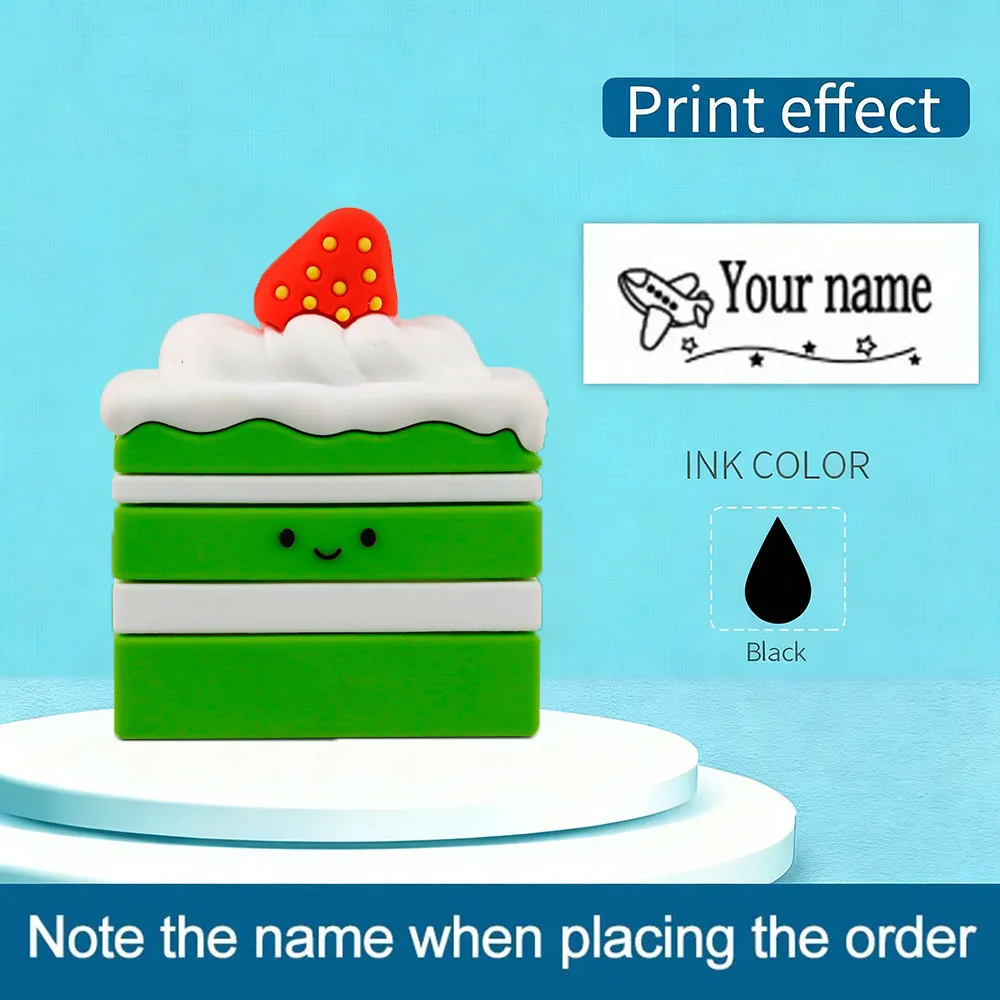 

Name Stamp Personal Student Child Engraved Waterproof Non-fading Kindergarten Cartoon Clothing Name Seal