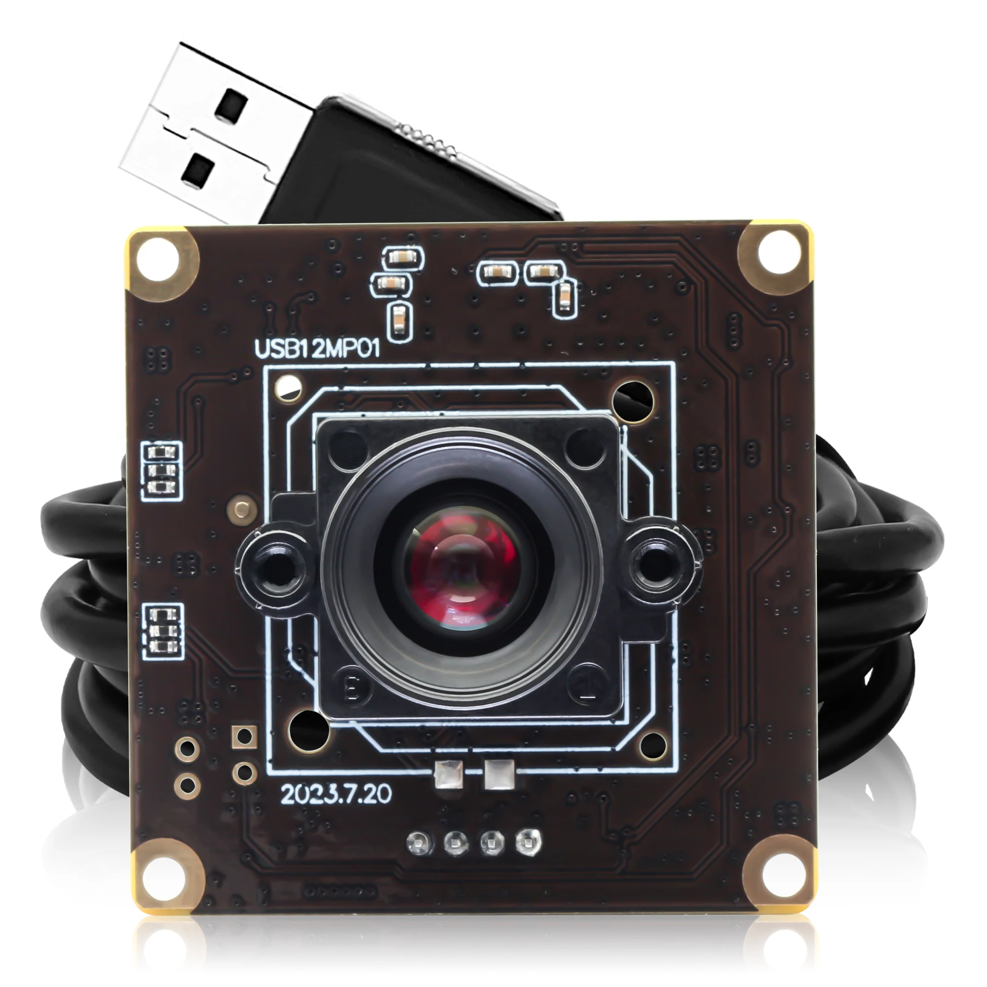 12MP 3840*3040 USB Camera IMX577 High Speed 120fps 1080P USB Camera for Golf Simulator