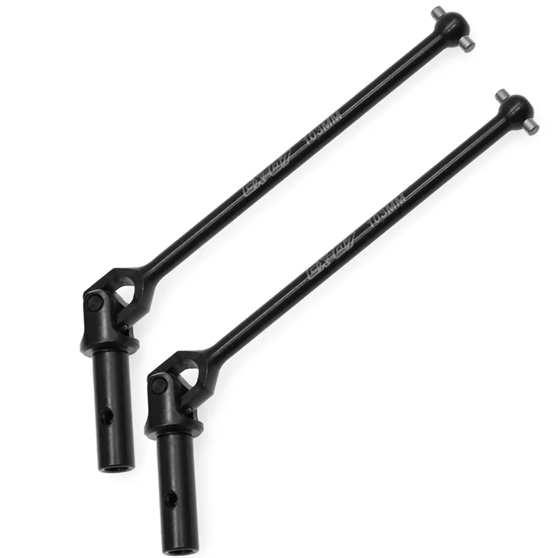 N33R-ZD Racing EX-07 EX07 Metalen Aandrijfas CVD Aandrijfas 1/7 RC Auto Upgrade Onderdelen Accessoires