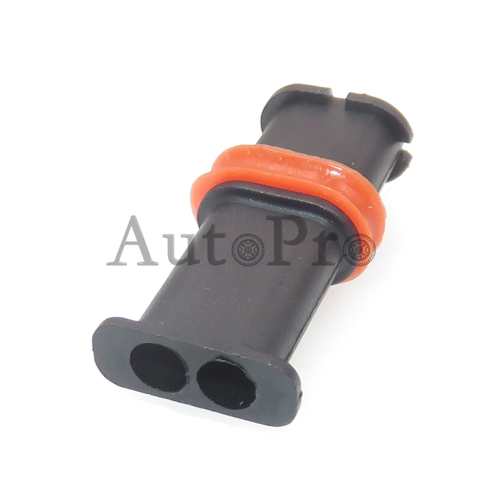 1 Set 2 Hole Car Replacement AC Assembly Connector Parts Auto Air Conditioning Heater Plastic Housing Wire Cable Socket