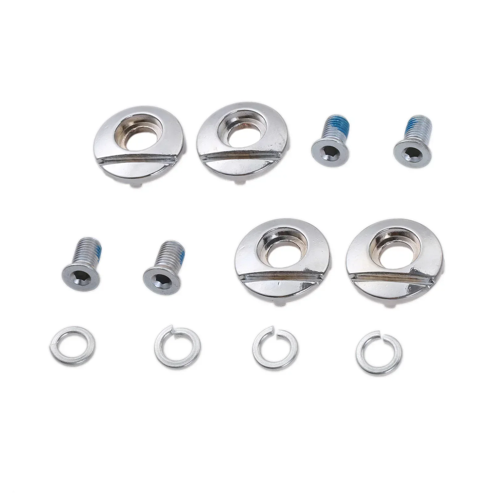 4Pcs Stainless Steel Roller Skates Shoes HV Mushroom Heads Nail Button Screws Gaskets Inline Skating Cuff Screws Inner Dia. 10mm