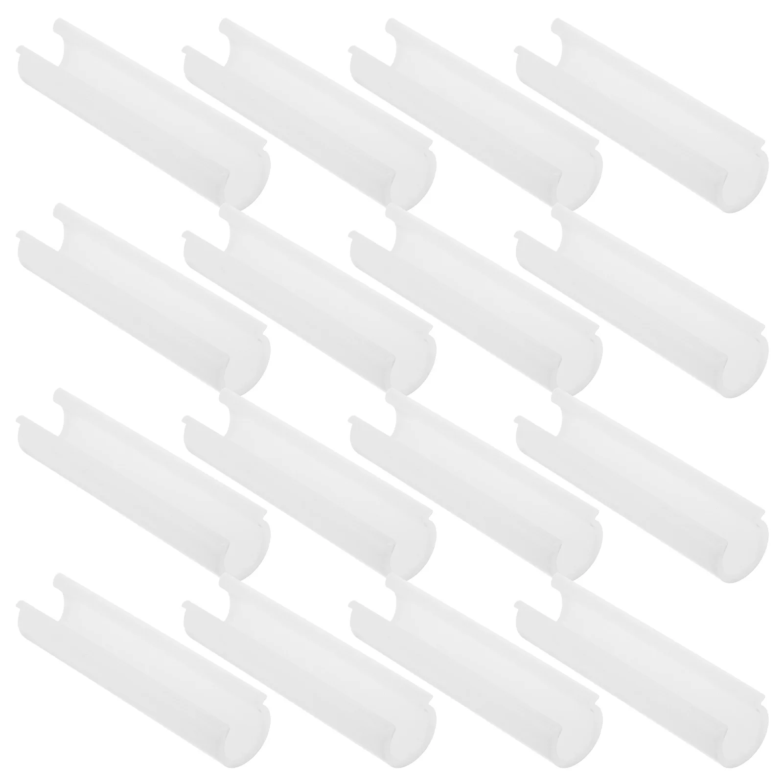 

32 Pcs Greenhouses for Outdoors Pipe Clamps Garden Buildings Tube Clip Base Clips Supports