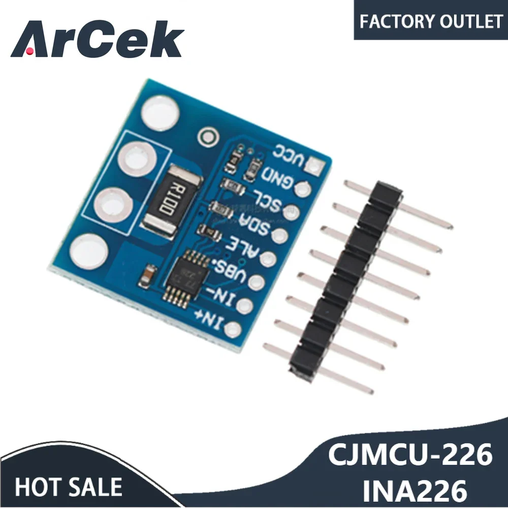 Ina226 Iic I2c Interface Bi-Directionele Stroom/Power Monitoring Sensor Module Voor Arduino