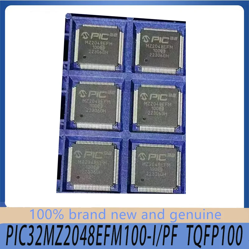 

Brand new and genuine PIC32MZ2048EFM100-I/PF TQFP100 1PCS