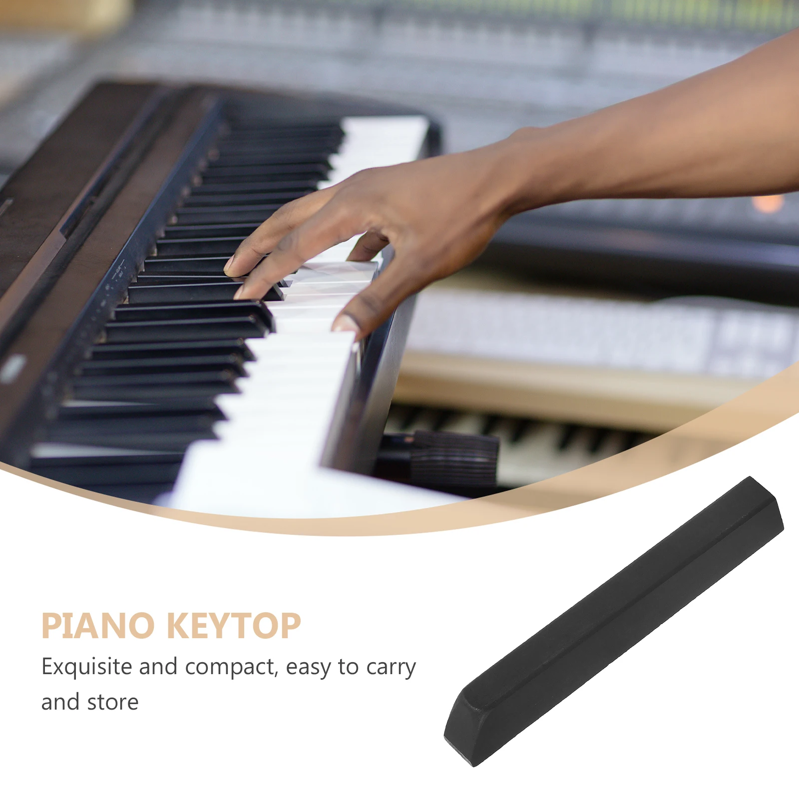

Piano Black Keys Replacement Accessories Tops Guys Keytops Parts