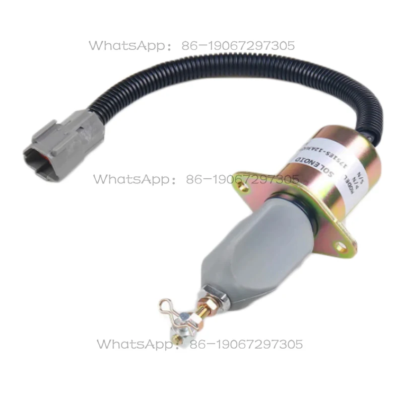 

129953-77811 1751ES-12A3UC12B1S Fuel Shut Off Solenoid 12V for 4NTE94 Engine R60-5 R210-5 SA-4673-S