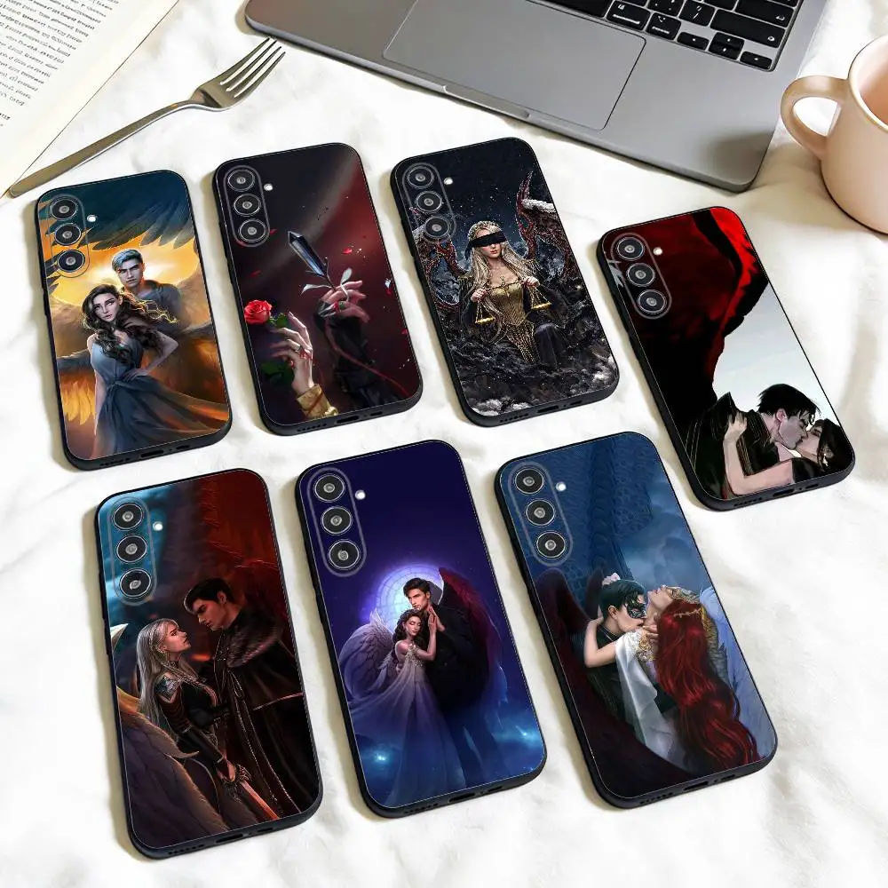 

R-Romance C-Clubs Game Malbonte Vicky phone Case For Samsung Galaxy A73,A72,A71,A70,A53,A52,A51,Others Soft Black Shell