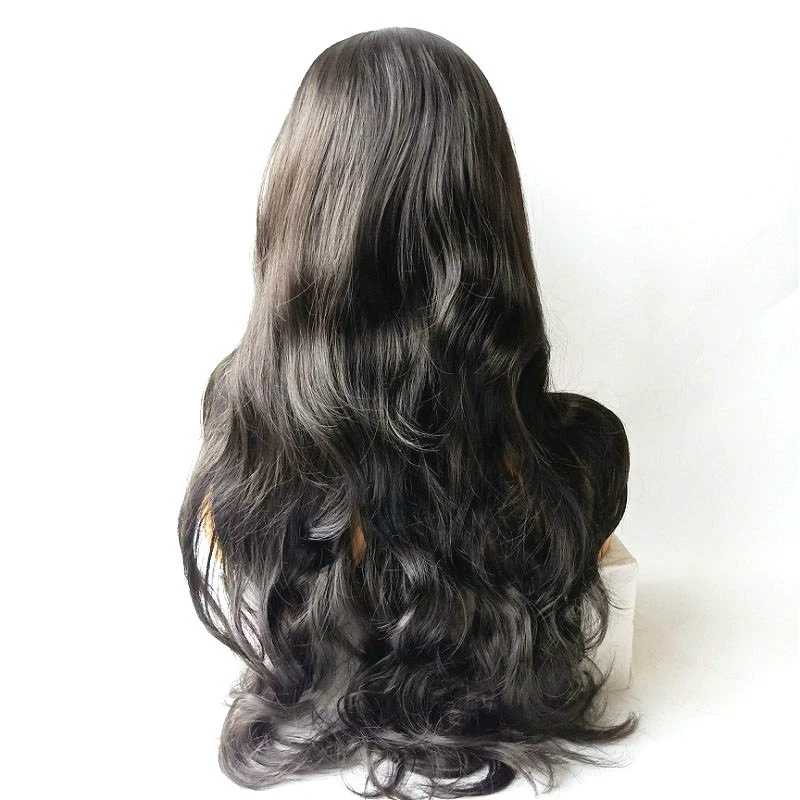 Wig women in the long curly hair European and American fashion chemical fiber hair big wave long hair