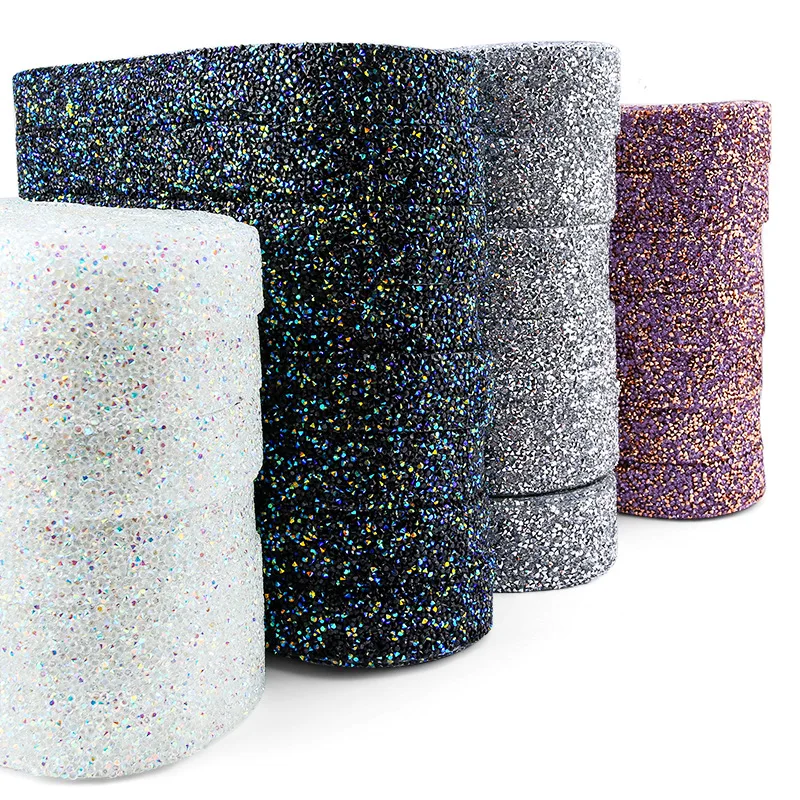 Hotfix Resin Rhinestone Strip AB Color Adhesive Back DIY Craft Clothes Accessories Rhinestone Tape Roll 15 20 30mm Wholesale