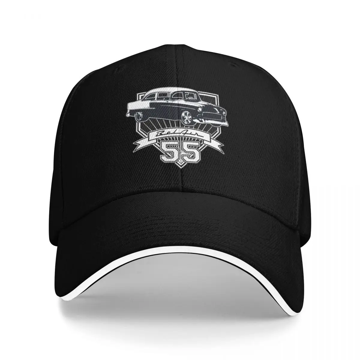 55 Chevy Bel Air Baseball Cap Rugby sun hat cute Woman Men's