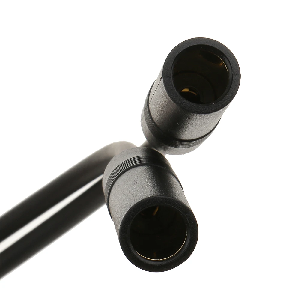 محول هوائي سلك تمديد بلاستيكي ذكر إلى أنثى AM FM محول راديو لملحقات السيارات #4