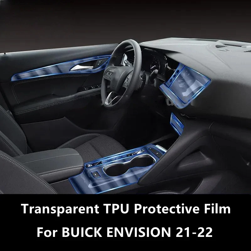 

For BUICK ENVISION 21-22 Car Interior Center Console Transparent TPU Protective Film Anti-scratch Repair FilmAccessories