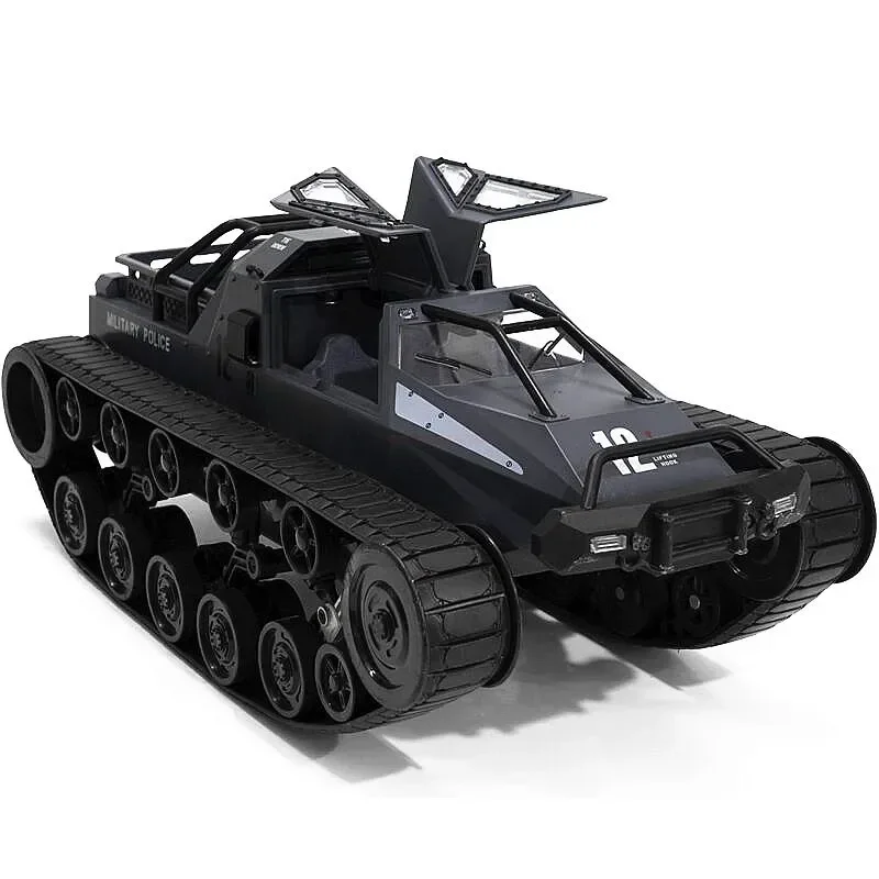 2024 New Ev2 Remote Control Tank 1:12 Simulation Off-road High-speed Rc Car Tracked Drift Tank Armored Vehicle Toy Boys Gift