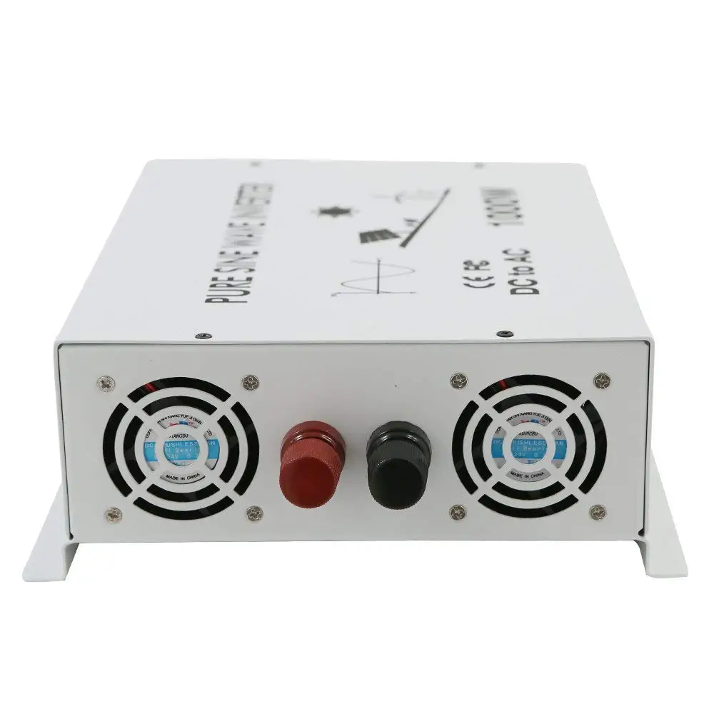 1000W Off Grid Pure Sine Wave Inverter Solar Power Generator 12V 24V 36V 48V 72V 96V DC to 100V 110V 120V 230V 240V AC Converter
