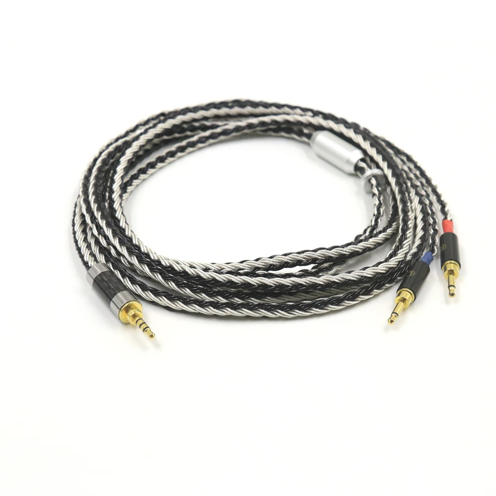 16 Core Nero Bianco Misto 2x2.5mm Spina Cavo di Aggiornamento PerSonus Faber PRYMA Sivga Oriole SV021 1MORE H1707 Monolith M1060C