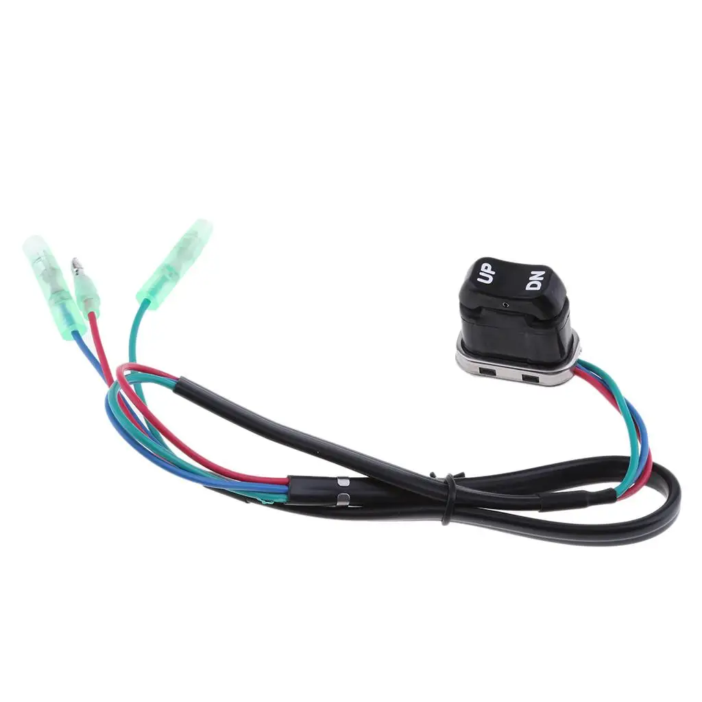 Outboard Motor Trim Tilt Switch Assembly for Yamaha 4 Stroke Engine Model Remote Control Replacement Part