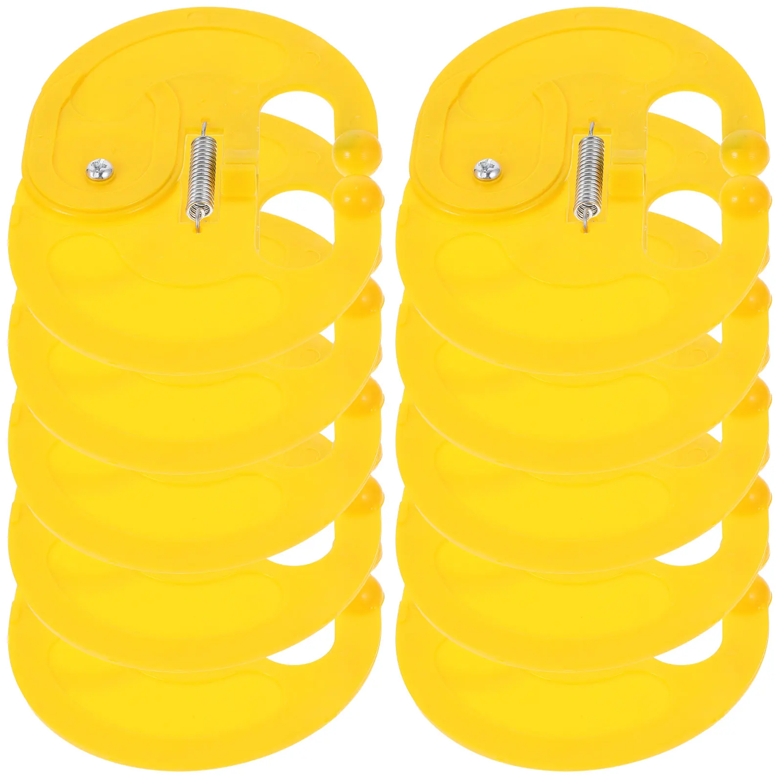 

10pcs Cattle Ring Calf Cattle Weaning Plastic Ring Livestock Equipment Weaning Tool Calf Weaner Tool Weaner Clip