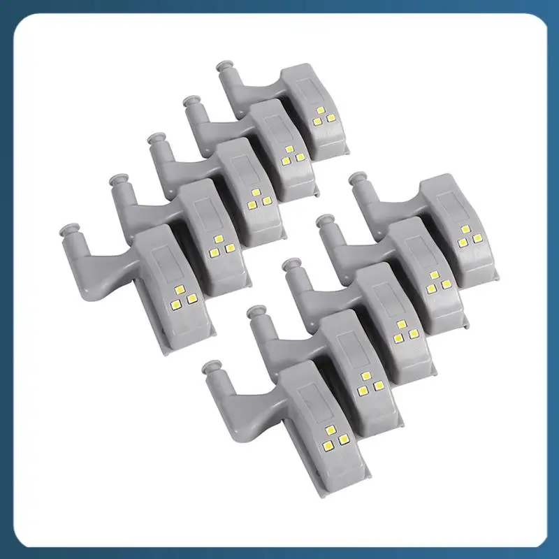 

AB02 LED Hinge Light Universal Cabinet Cupboard Hinge LED Night Light For Kitchen Home Bedroom Lamp