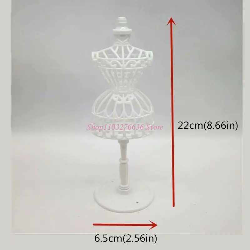 R6FD Miniature for Doll’s Monquin Clothes حامل 3pcs للأطفال القابلة للتجميع FO #2