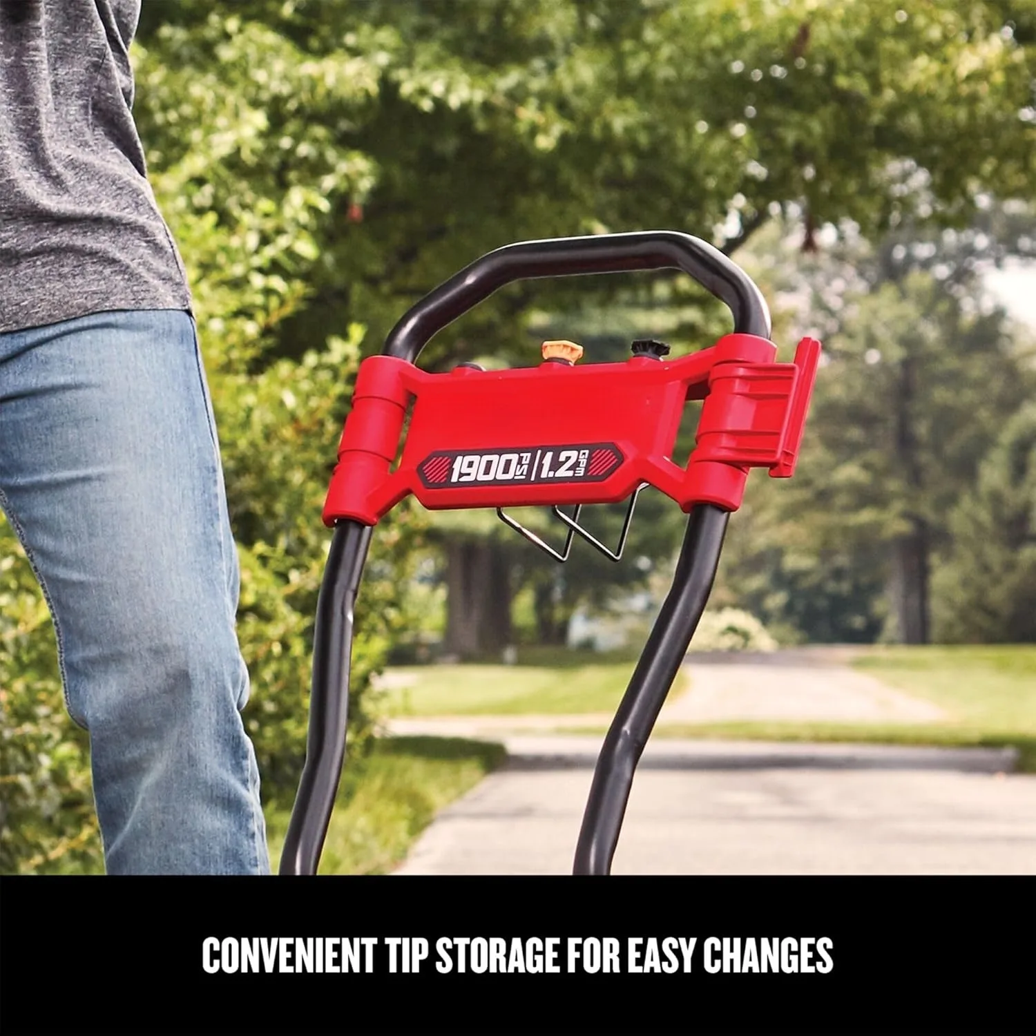 غسالة الضغط الكهربائية، الماء البارد، 1900 -PSI، 1.2GPM، سلكي (CMEPW1900) #4