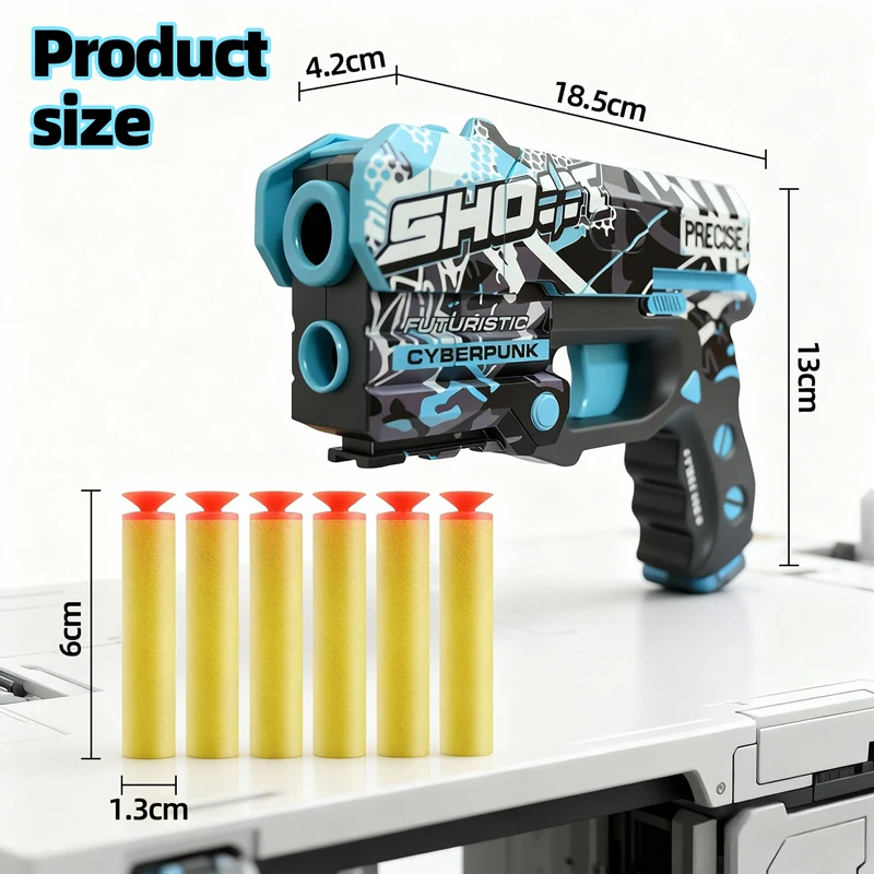 ปืนของเล่นเด็กแบบยิงลูกดอกโฟมนุ่ม สำหรับเด็กชายและเด็กหญิง เกมยิงปืนแบบอินเทอร์แอคทีฟสำหรับพ่อแม่ลูก ของขวัญวันเกิดและวันคริสต์มาส