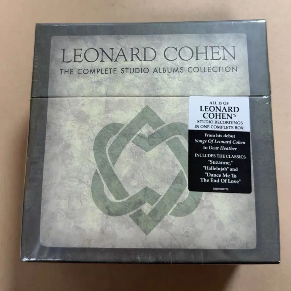 

CD-альбом "The Complete Studio Albums Collection" полностью включает в себя все студийные произведения Коэна за первые 40 лет творческой карьеры.