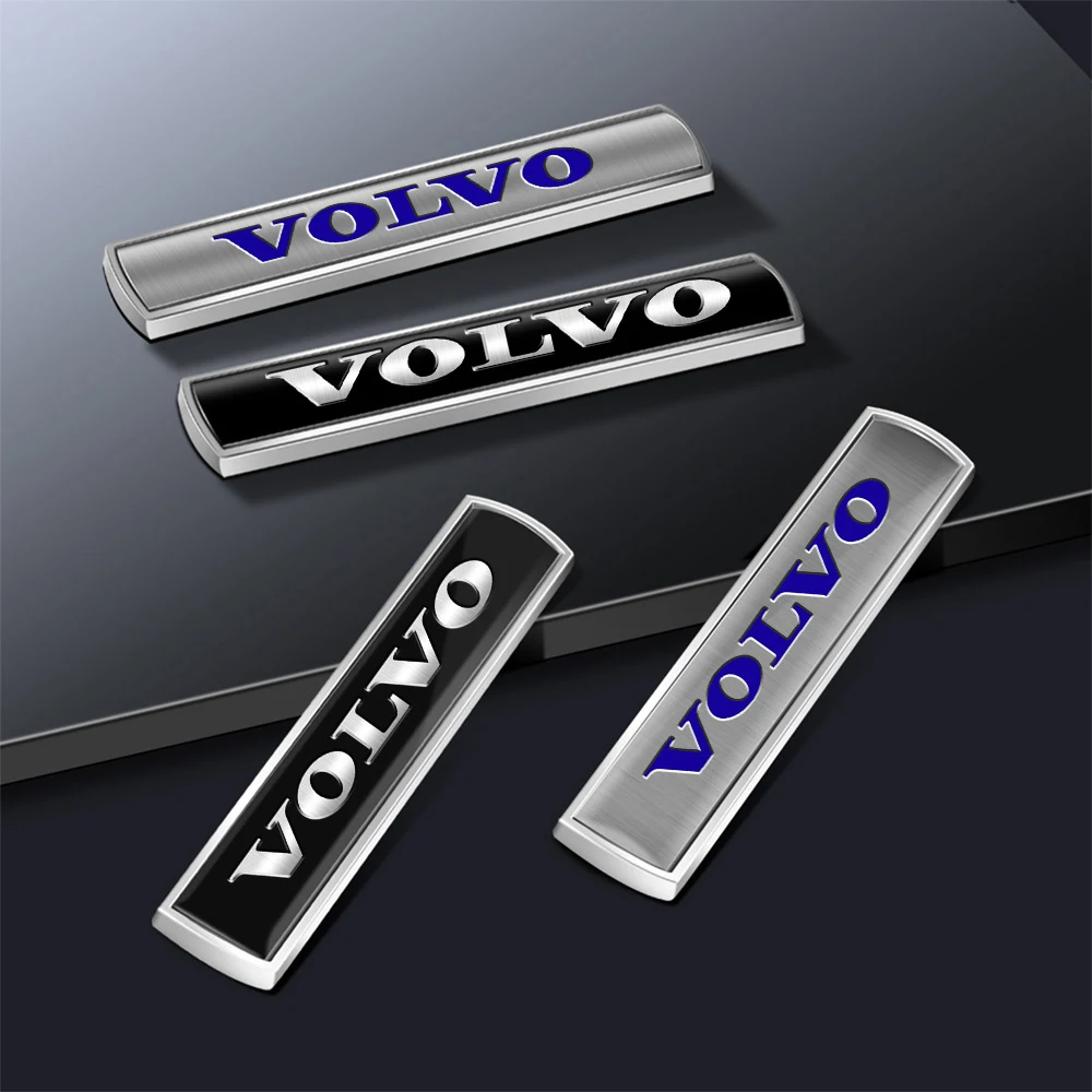 1PCS Metal Metal Fender Sticker Auto Body Trunk Emblem Decal for Volvo XC90 S60 XC60 V70 S80 S40 V50 V40 V60 XC70 XC90 Rdesign