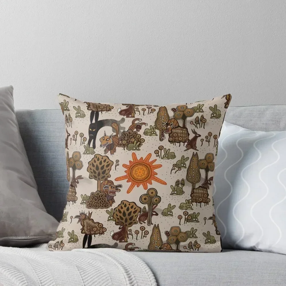 

In The Beginning of the World - Watership Down Pattern Throw Pillow Sofa Cushion Cover Pillow Covers Decorative pillow