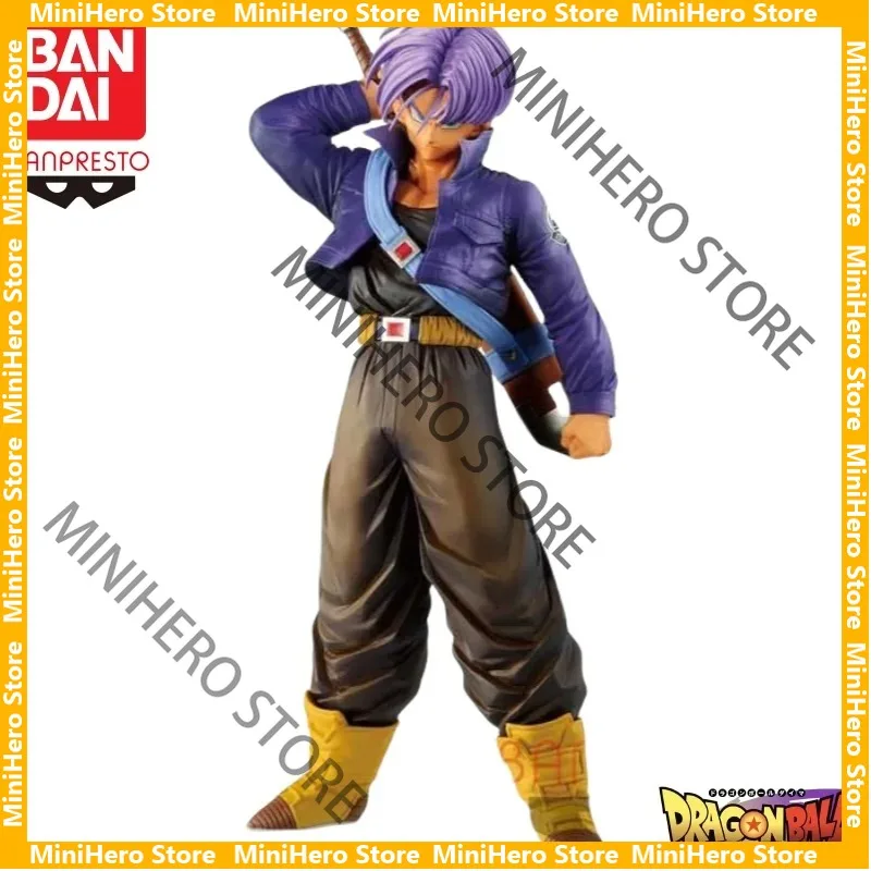 

In Stock Original Bandai Banpresto Dragon Ball Trunks Dragonball Legends Action Figure PVC 1/7 Display