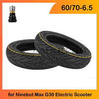 10 Inch Tubless Tire for Ninebot Max G30 G30D Electric Scooter 60/70-6.5 Front and Rear Tyre Replace Parts