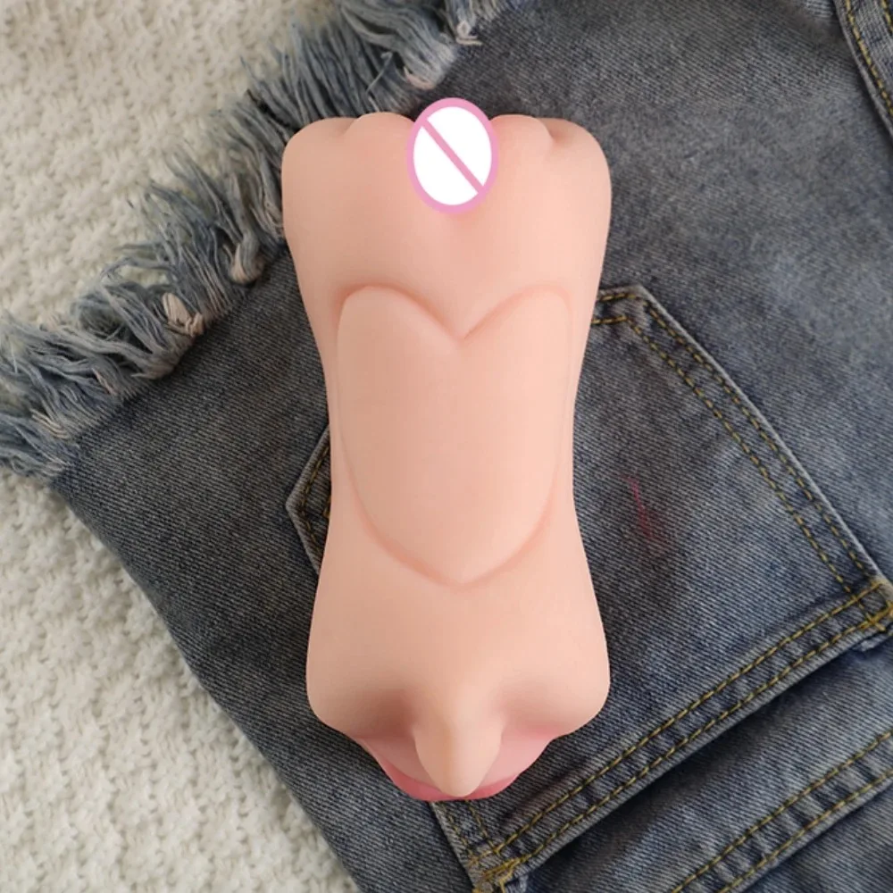 QUBANLV Pocket Pussy Real Vagina Sextoys Silicone Adult Product Male Masturbators Cup Sex Toy for Men Realistic Artificial Vagin