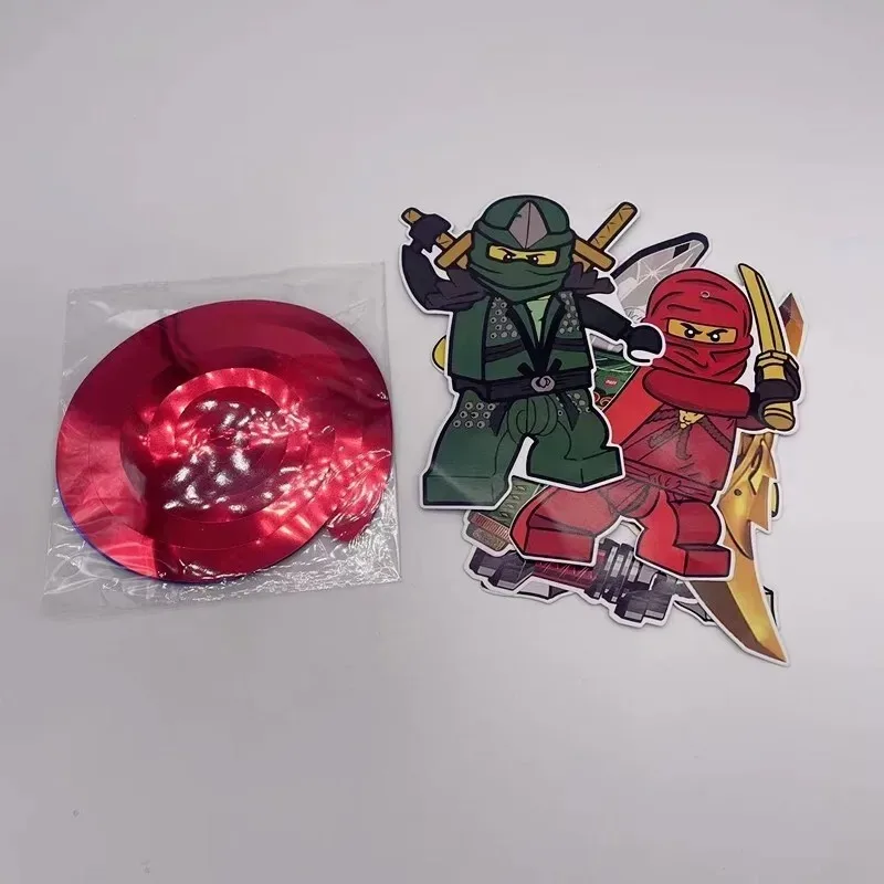 6 Stück Ninja-Hängedekorationen für Kindergeburtstage und Partys – Detail 3