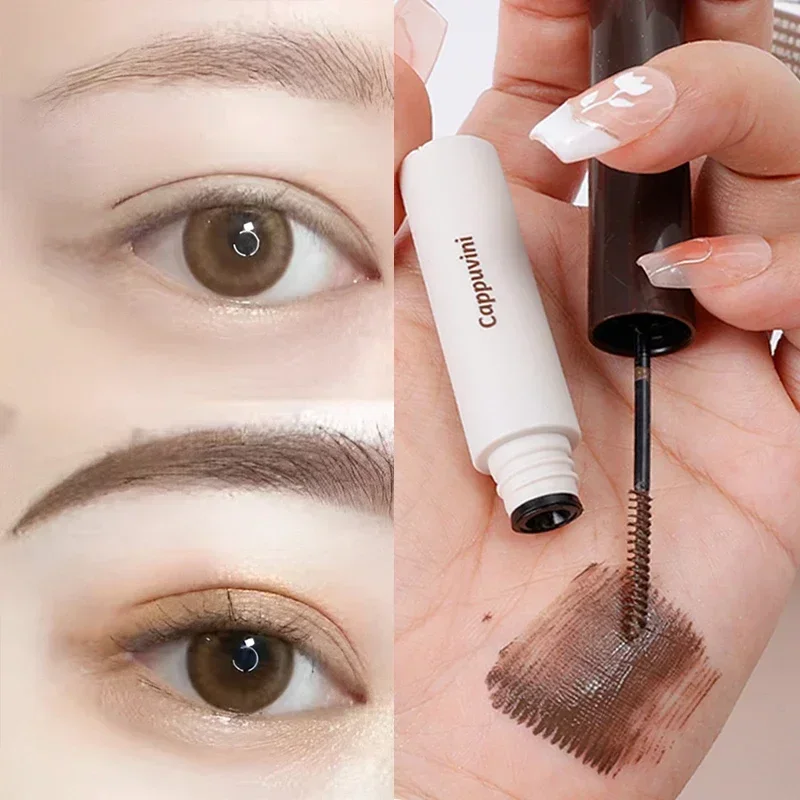 Waterproof Natural Liquid Dyeing Eyebrow Cream Long Lasting Quick Drying Brown Grey Dyeing Eyebrows Enhancers Makeup Cosmetics