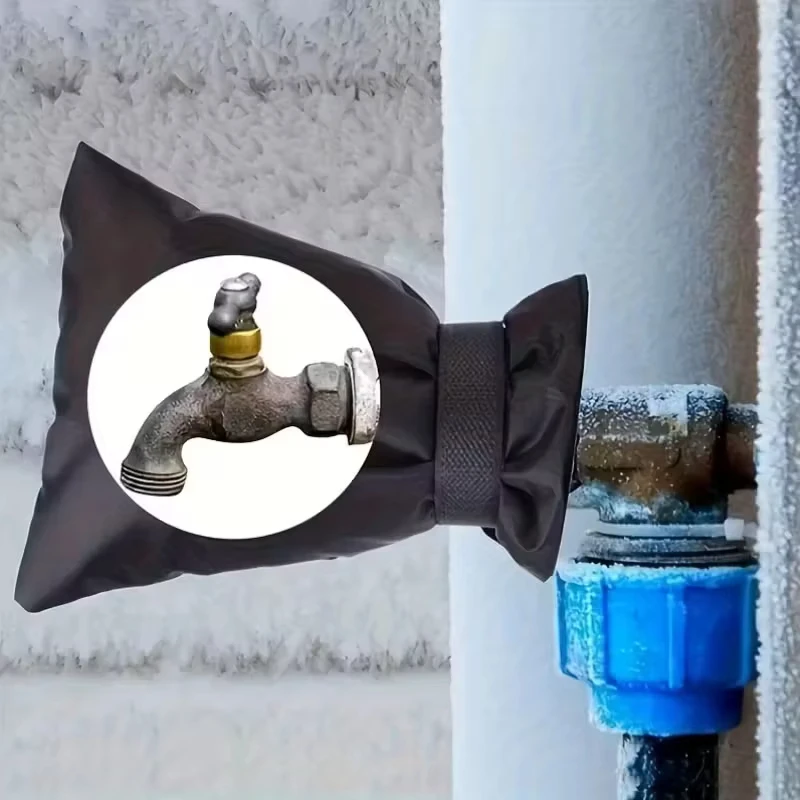Goture Outdoor Faucet Covers for Winter Spigot Covers Waterproof Freeze Protection 8.3
