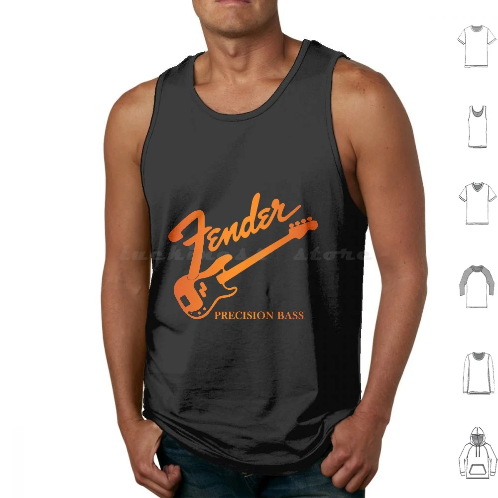 Precision Bass Tank Tops Print Cotton P Bass Precision Bass Bass Guitar Bass