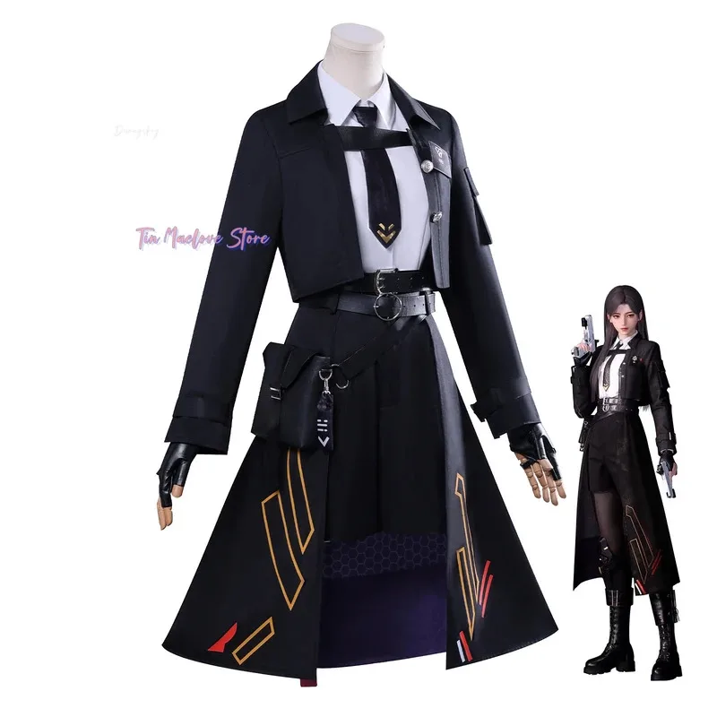 

a7d@Love And DeepSpace Player Cosplay Mc Outfit Costume Wig Clothes Fight Uniform Anime Game Cosplay Halloween Party Couple Outf