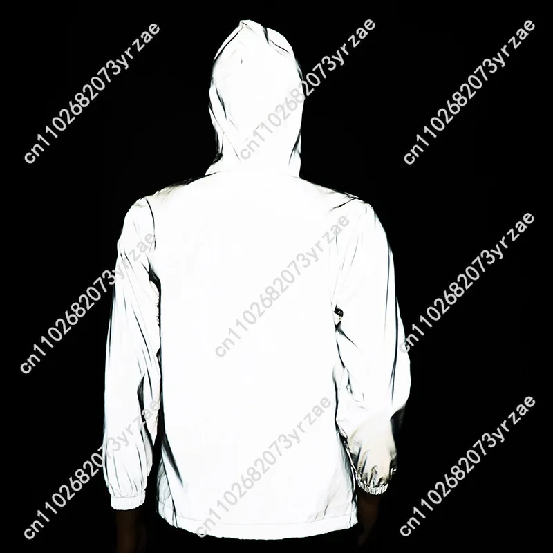 The Killers Reflective Jacket Mens Womens Youth Coat Zipper Hooded Sweatshirt Cycling Hiking Personality Windbreaker Custom Tops