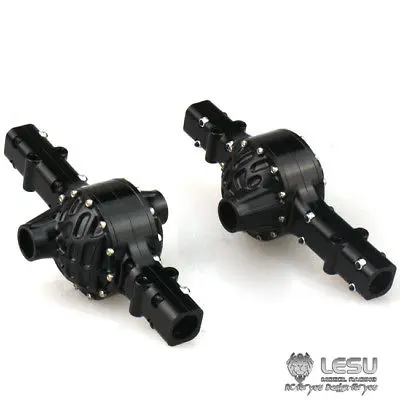 

Металлический корпус заднего моста LESU с ЧПУ для 1/14 RC тягача, модель Tamiya, высокоточная обработка деталей автомобиля TH02077-SMT7