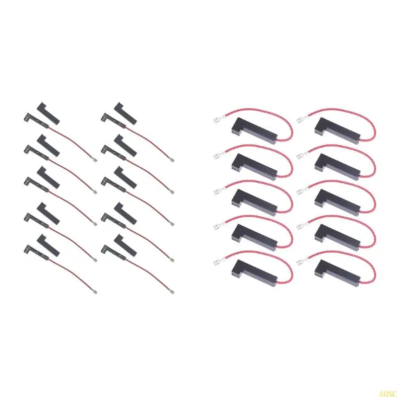 A0NC Pack из 10 микроволновых печи предохранители Микроволновая печь Страхование микроволновой печи аксессуаров пластиковая в